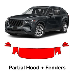 Hood Precut PPF Paint Protection Film For Mazda CX-90 2024-2025 - Picture 1 of 8