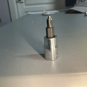 Easco Professional Socket 3/8” Dr 41-4502 W/Phillips #2 USA Bit - Picture 1 of 5