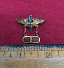WW2/II US Home Front Army Air Corps sweetheart pin Jr Warrant Officer sterling