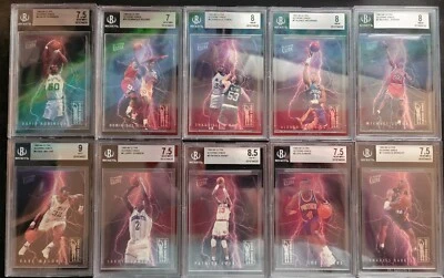 1993-94 Fleer Ultra Scoring Kings FULL GRADED SET BGS 7-9 JORDAN, BARKLEY, SHAQ - Image 1 of 2
