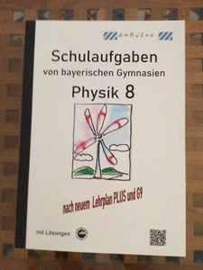 Schulaufgaben von bayerischen Gymnasien, Physik 8, sehr guter Zustand - Bild 1 von 2