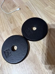 5LB X 2 Pancake 1” Standard Weight Plates (10lbs Total) Yes4All - Picture 1 of 3