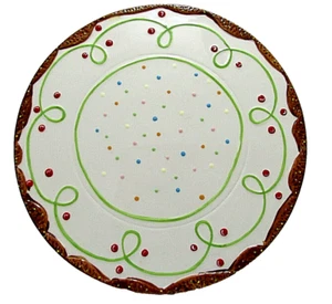 Pedestal Cake Stand Better Homes and Gardens Sweets Collection 11" Roman Vintage - Picture 1 of 5