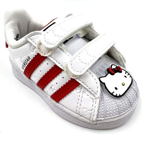 Adidas Originals Superstar CFI x Hello Kitty scarpe da ginnastica per bambina GV8863 taglia 4K