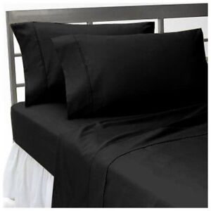 1000 TC EGY COTTON 3 - PC CALIFORNIA KING SIZE DUVET COVER SETS ALL SOLID COLORS