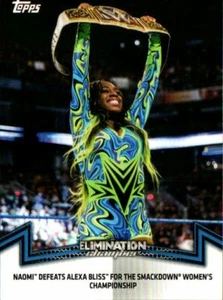Topps WWE 2018 división de mujeres partidos memorables momentos #SDL-2 Naomi - Imagen 1 de 2