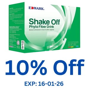 Shake Off Phyto Fiber. Edmark detox for weight loss, perdre le gras du ventre