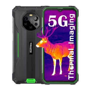 Blackview 5G Outdoor Smartphone 8GB+128GB Wärmebildkamera 8380mAh NFC 50MP OTG - Zdjęcie 1 z 13