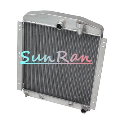 Radiador de aluminio 4854 de 3 filas para camioneta Chevrolet GMC 1948-1954 V8 3100 3600 3800 3900 Foto 1 de 4