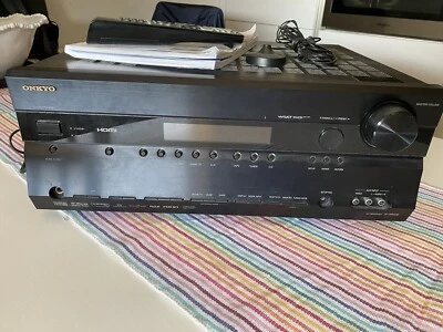 Sintoamplificatore Onkyo TX-SR606 HDMI DTS HD MASTER AUDIO 7.1 FULLHD  - Immagine 1 di 4