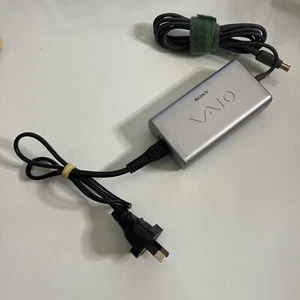 Genuine Sony VAIO AC Adapter PCGA-AC16V3 Laptop Power Supply 16V 3.75A - Picture 1 of 7