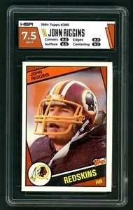 1984 Topps John Riggins #388 HGA 7.5 Redskins - Bild 1 von 2