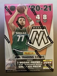 2020-21 Panini Mosaic Basketball Factory Sealed Blaster Box - Fanatics Exclusive - Picture 1 of 3