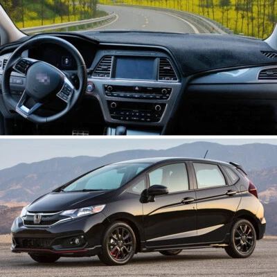 Car Dashboard Carpet Dash Mat Sun Visor Cover for 2015-2021 Honda Fit Hatchback - Image 1 of 4
