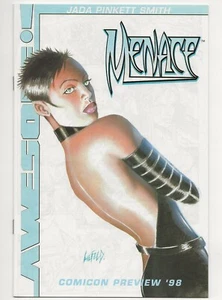 Menace Comicon Preview 98 #1 NM/NM+ (Awesome Comics 1998) Jada Pinkett Smith - Picture 1 of 2