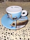 ILLY Art Collection Espresso Cafe Cup & Saucer  Norma Jeane 2002