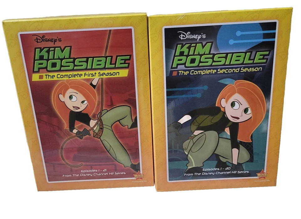 Disney's Kim Possible: The Complete First and Second Season DVD DMC Exclusive - Image 1 of 1