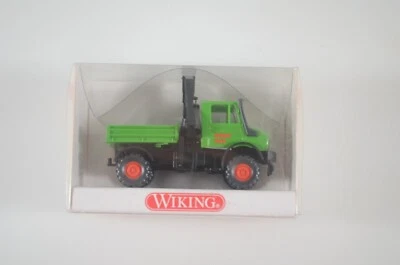 Wiking HO 1/87 Unimog Truck with Crane - 6470127 - Image 1 of 3