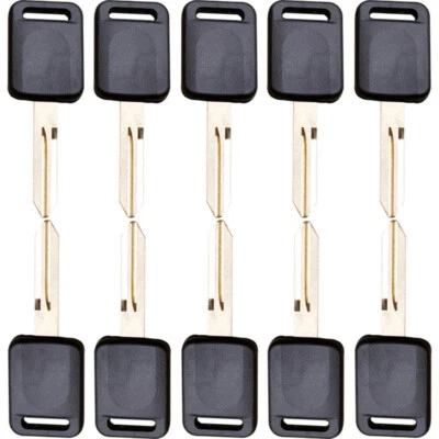 10*Carcasa de llave de transpondedor de encendido para Nissan Titan Frontier estuche en blanco sin cortar Foto 1 de 4