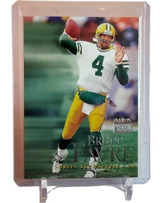 1999 Skybox Premium Brett Favre Green Bay Packers Football Card #94 W/Top Loader - Image 1 of 2