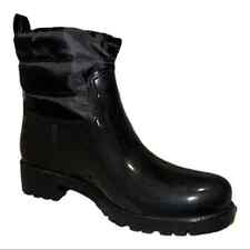 Charter Club Women's Trudy Rain Boots Black Puffer 11M New