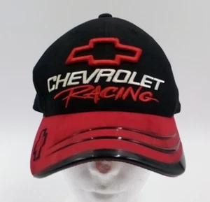 Gorra ajustable Chevrolet Racing Nascar para adultos roja negra bandera a cuadros deportes - Imagen 1 de 20