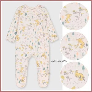 The Gruffalo Sleepsuit Pink Gruffalo Character Babygrow Newborn to 3 Months NEW - Picture 1 of 5