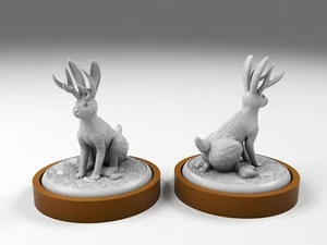 Jackalope (a.k.a. Lebrilope ) miniature for Unmatched - Imagen 1 de 3