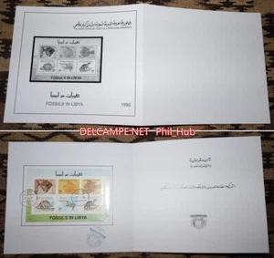 LIBYA 1996 Dinosaurs Fossils (Libya Post BOOKLET) - Picture 1 of 1