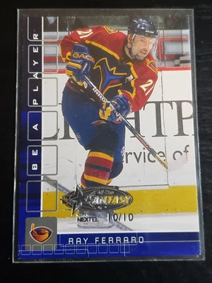 2001-02 ITG Be A Player Memorabilia Sapphire Fall Expo /10 Ray Ferraro #272 - Image 1 of 2