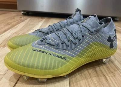 Botines de fútbol Under Armour UA Shadow Elite 2.0 FG para hombre - talla 8 gris fibra de carbono Foto 1 de 4