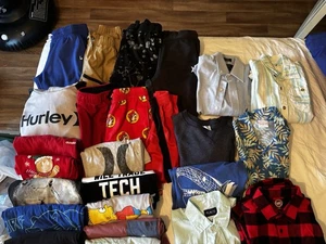 Used boys clothes lot size 7/8 boys clothes lot 7/8 used boys clothes size 7/8 - Picture 1 of 23