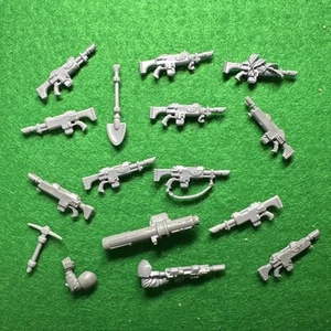 Lote de piezas de brocas Warhammer 40K Astra Militarum Guardia Imperial Games Workshop 🟢 - Imagen 1 de 5