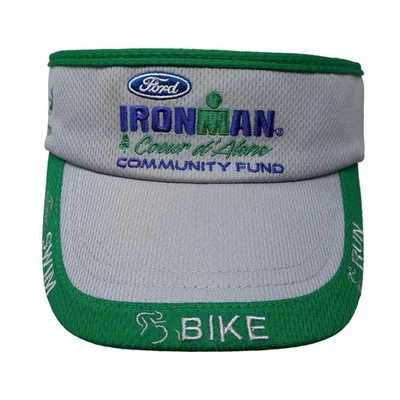Ironman Community Fund Swim Bike Run Fitted Visor Hat Multicolor One Size - Image 1 of 4