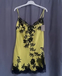 MARJOLAINE Babydoll Verde Talla M 100% Seda Phenix Colección Nuisette Taille 40 - Imagen 1 de 6