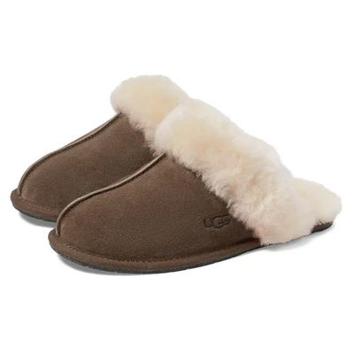 UGG Scuffette II эспрессо тапочки овчины шерсти женские туфли новый и коробка - Изображение 1 из 4