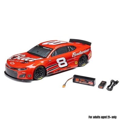 Carro de corrida Losi LOSF1122508 Dale Earnhardt Jr 2025 Chevy Camaro Bud 8 NASCAR RC - Imagem 1 de 4
