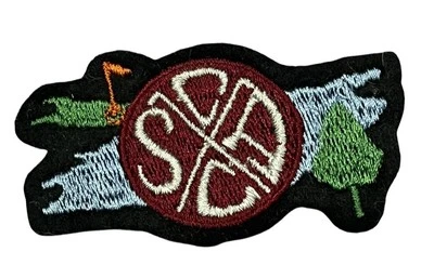 Parche de golf vintage bordado SACC 3" San Antonio Country Club Foto 1 de 4