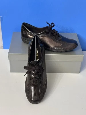 Mocasín informal Vaneli Sport para mujer Amity bronce marrón con cordones talla 7N nuevo en caja Foto 1 de 4