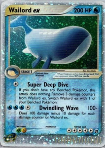 #100/100 Sandstorm Wailord ex damage - Picture 1 of 2