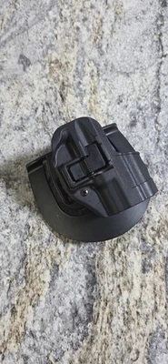 Blackhawk Model 2100270 CQC Close Quarters Concealment Gun Holster Black Plastic - Image 1 of 4