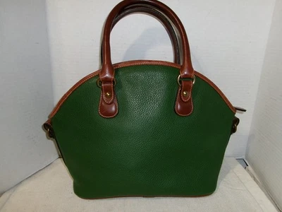 VINTAGE COACH SHERIDAN COLLECTION GREEN DOME TOP SATCHEL 4228 USA - Image 1 of 4