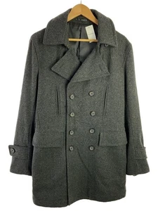 PPFM Wool Pea Coat L grau klassisch warm gebraucht - Bild 1 von 5