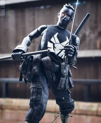 Figura de madera 3A Shadow Ninja TK Hunter — Meta Popbot — rara Ashley Foto 1 de 4