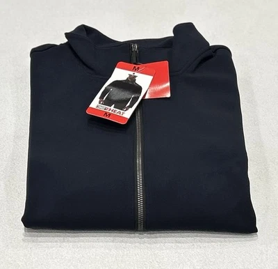32 Degrees Heat Men's Regular Fit Stand Collar Full Zip Jacket, Blue, Size M - Image 1 of 4