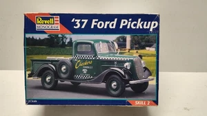 1998 Revell Monogram 1937 Ford Checkers Pickup 1:25 Model Kit #85-7627 Unassembl - Picture 1 of 12