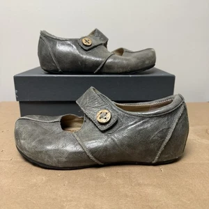 Aetrex Brianna Mary Janes Flats Leather Comfort Shoe Brown Size 8 - Picture 1 of 5