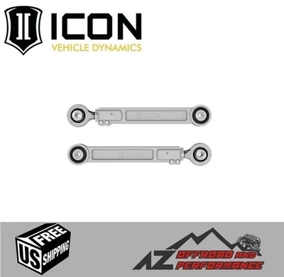 Kit de brazos de eslabón superior de aluminio ajustable trasero ICON para '24+ Lexus GX550 Foto 1 de 4