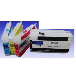 4P empty refillable ink cartridges For HP 711XL 711 Designjet T120 T520 - Afbeelding 1 van 1