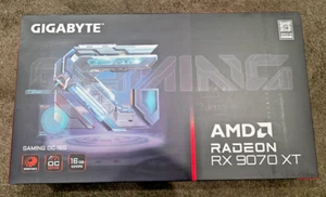 NEW GIGABYTE Radeon RX 9070 XT Gaming OC 16G GDDR6 Graphics Card ✅ SHIPS ASAP - Picture 1 of 2